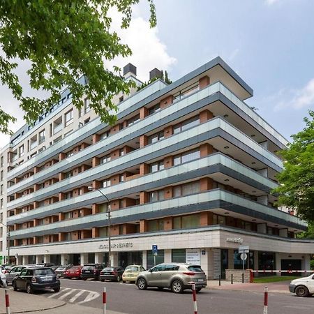 Modern Apartment With Pool Near Golden Terraces Warszawa Exteriör bild
